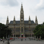 View of the Rathausplatz