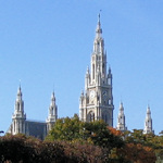 Distant view of the Rathaus