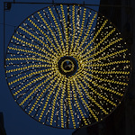 Christmas lights near the Graben