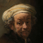 Rembrandt self-portrait