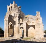 Medieval church ruins