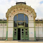 Otto Wagner pavilion entrance