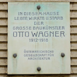 Otto Wagner Plaque