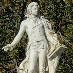 Mozart Memorial in the Burggarten