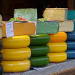 Cheeses at the Rathaus New Year market