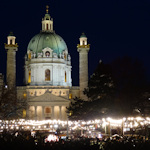 Karlsplatz Xmas market, Vienna