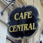 Café Central sign