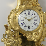 A rococo clock