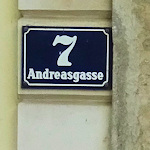 Andreasgasse sign