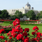 View across the Volksgarten