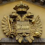 Coat of arms above an entrance