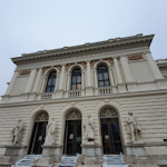 Albertina Modern museum entrance