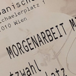 Morgenarbeit ticket stub