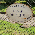 Ernst Fuchs Museum sign