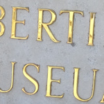 Museum sign