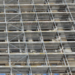 Scaffolding on the Rathaus