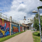 Art along the Donaukanal