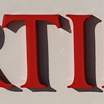 Excerpt of Albertina sign