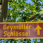 Geymüllerschlössel road sign