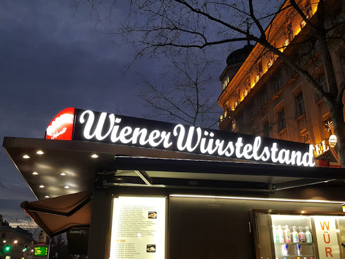 A Viennese Würstelstand