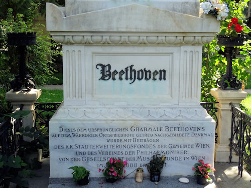 Inscription on Beethoven's grave