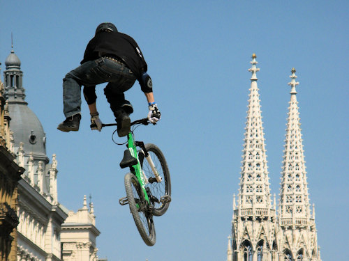 Bicycle acrobatics