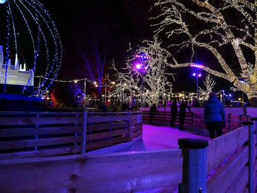 Ice skating trails