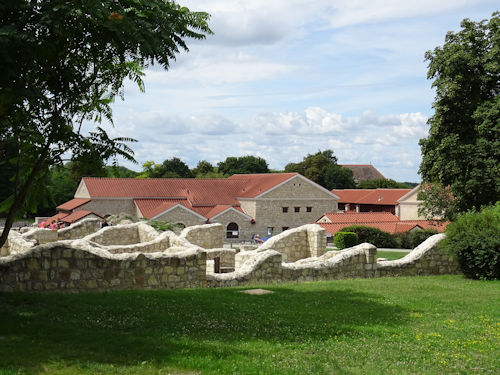 Reconstructed Roman town