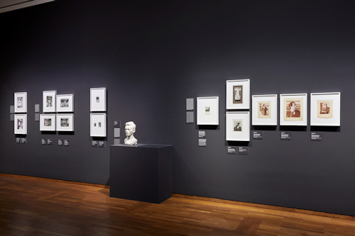 View of the Wittgenstein exhibition © Leopold Museum