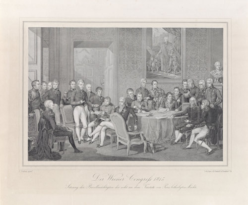 Delegates at the Congress of Vienna