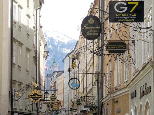 Getriedegasse in Salzburg