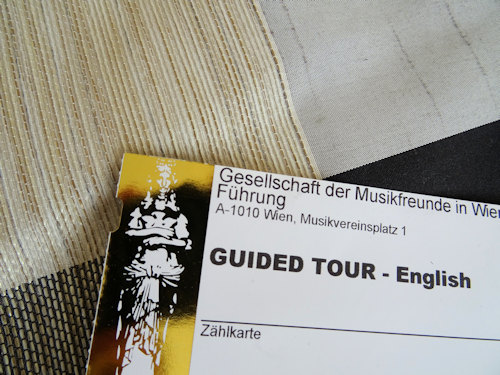 Guided tour tickets