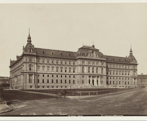 Justizpalast late 19th century