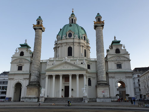 Karlskirche front view