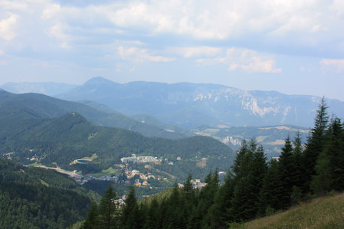 View of the Alps