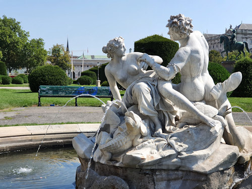 Fountain statuary