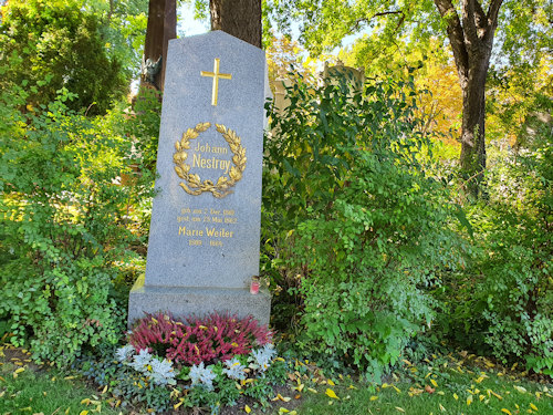Grave of Johann Nestroy