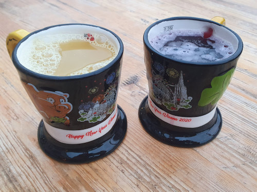 New Year market punch mugs