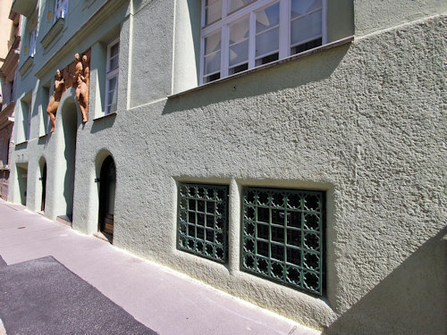 Preßgasse and home of the harpsichord