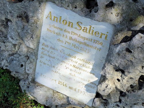 Anton Salieri's grave