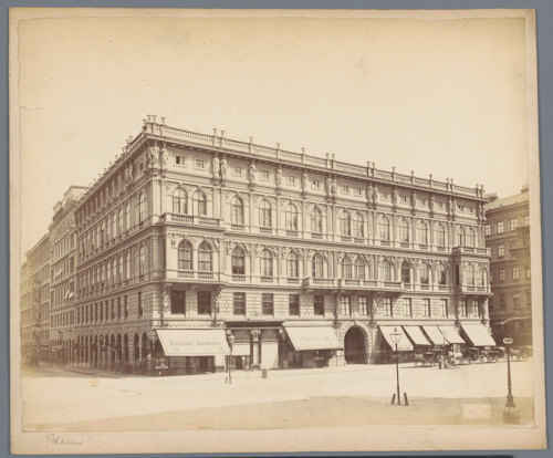 Palais Todesco in the late 1800s