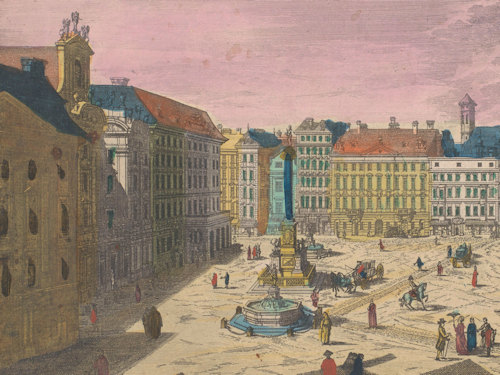 View of the Am Hof square, 1780 - c. 1830