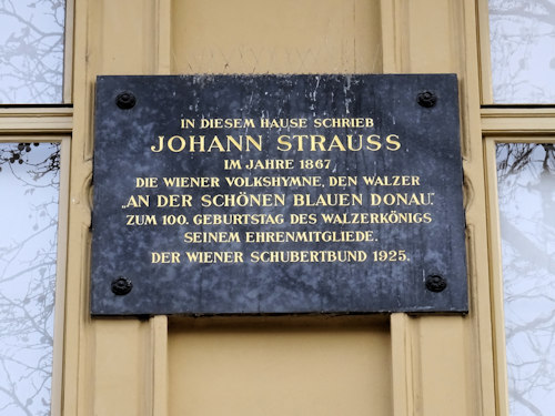 the Blue Danube plaque