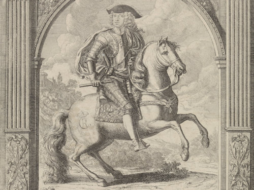 Equestrian Portrait of Emperor Karl VI