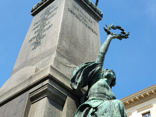 Vindobona at the Deutschmeister monument