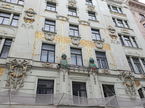 Ornamentation at Fleischgasse 14