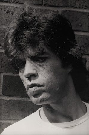 Photo of Mick Jagger by Gottfried Helnwein