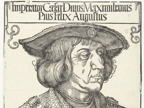 Maximilian I by Dürer