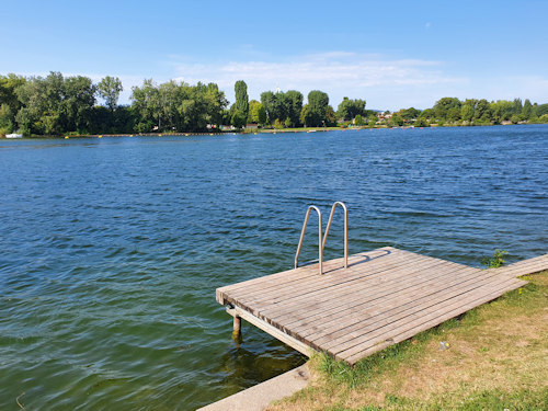 A bathing jetty