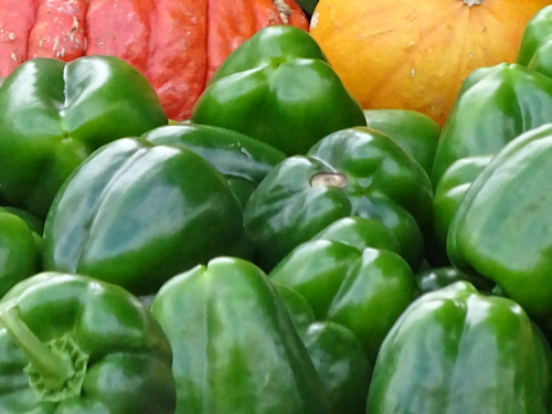 Green peppers